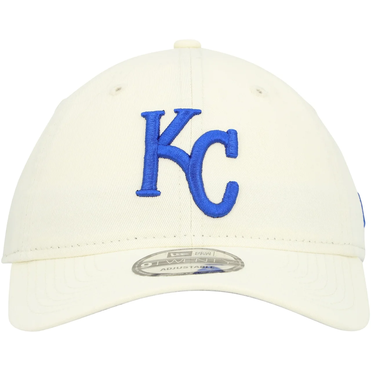 Men's Kansas City Royals New Era White Chrome Core Classic 9TWENTY Adjustable Hat 4 Men's Kansas City Royals New Era White Chrome Core Classic 9TWENTY Adjustable Hat - Image 2