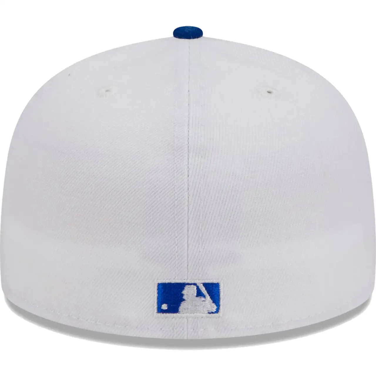 Men's Seattle Mariners New Era White Optic 59FIFTY Fitted Hat 6 Men's Seattle Mariners New Era White Optic 59FIFTY Fitted Hat - Image 4