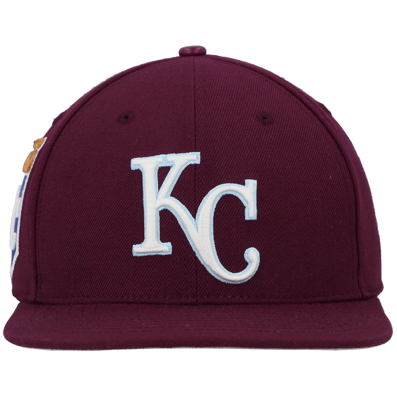 Men's Kansas City Royals Pro Standard Burgundy Wine Snapback Hat 4 Men's Kansas City Royals Pro Standard Burgundy Wine Snapback Hat - Image 2