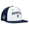 Men's Seattle Mariners Fanatics Branded White/Navy Iconic Color Blocked Fitted Hat -Field Ready Shop navy seattle mariners iconic color blocked fitted hat ss5 p 4499329pv 1u jh0rcw3ohq5ozlyquqh5v tnel6ipxk2avrqdcler4