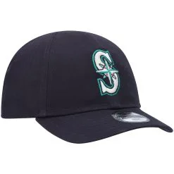 Newborn & Infant Seattle Mariners New Era Navy My First 9TWENTY Stretch Fit Hat -Field Ready Shop newborn and infant new era navy seattle mariners my first 9twenty stretch fit hat pi4428000 altimages ff 4428675 d9b3194243b8257c2845alt3 full