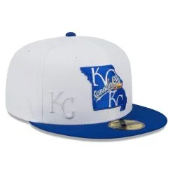 Men's Kansas City Royals New Era White/Royal State 59FIFTY Fitted Hat -Field Ready Shop royal kansas city royals state 59fifty fitted hat ss5 p 4998590pv 3u hyvgarpbxaayr3zpcagkv 6izeksc4ykrathoejptw