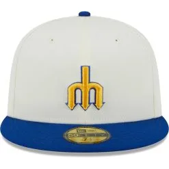 Men's Seattle Mariners New Era Stone/Royal Retro 59FIFTY Fitted Hat -Field Ready Shop royal seattle mariners retro 59fifty fitted hat ss5 p 4999769pv 2u eqe3cv2gyrr5cbuev5vhv fw3rfxxxiufdafxnto17