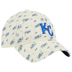Women's Kansas City Royals New Era Cream Chrome Bloom 9TWENTY Adjustable Hat -Field Ready Shop womens new era cream kansas city royals chrome bloom 9twenty adjustable hat ss5 p 5003579pv 3u eb1g0ofsrrjmhzn1yxsrv y6sphgyvujqbqnzmvgsu