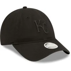 Women's Kansas City Royals New Era Black On Black Core Classic II 9TWENTY Adjustable Hat -Field Ready Shop womens new era kansas city royals black on black core classic ii 9twenty adjustable hat pi4417000 altimages ff 4417761 55ae17c1bad78fb4d18dalt3 full