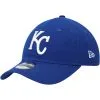 Youth Kansas City Royals New Era Blue Core Classic 9TWENTY Adjustable Hat