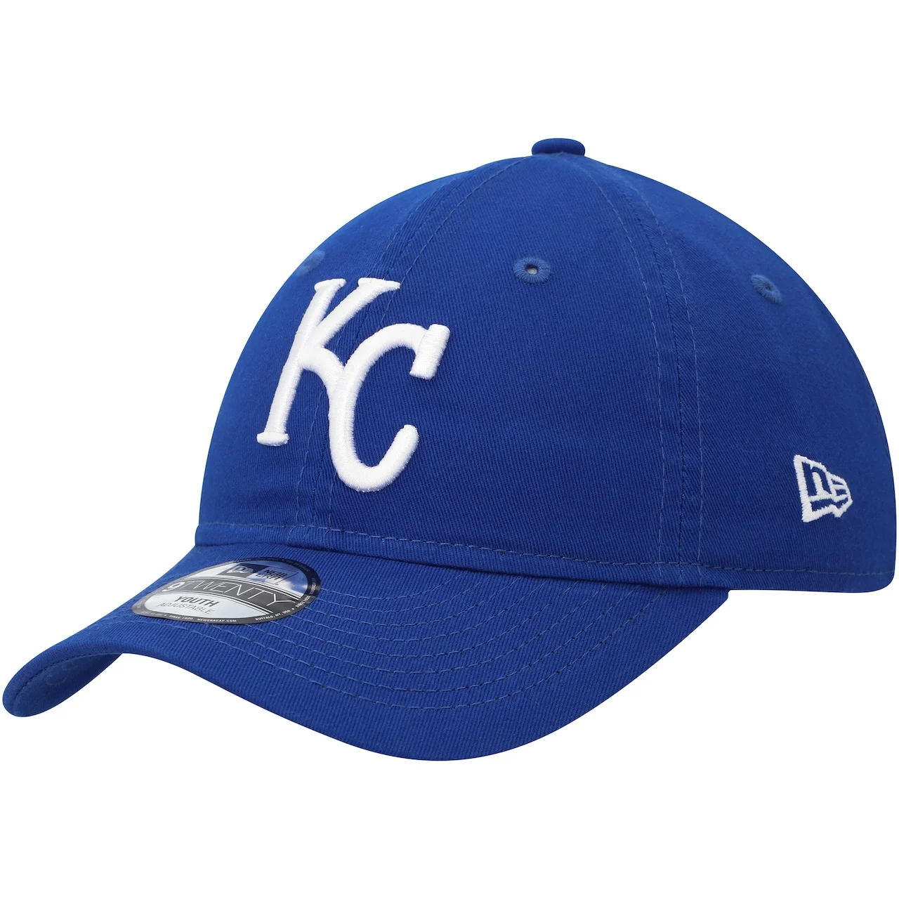 Youth Kansas City Royals New Era Blue Core Classic 9TWENTY Adjustable Hat 3 Youth Kansas City Royals New Era Blue Core Classic 9TWENTY Adjustable Hat